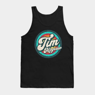 name mcgraw color circle Tank Top